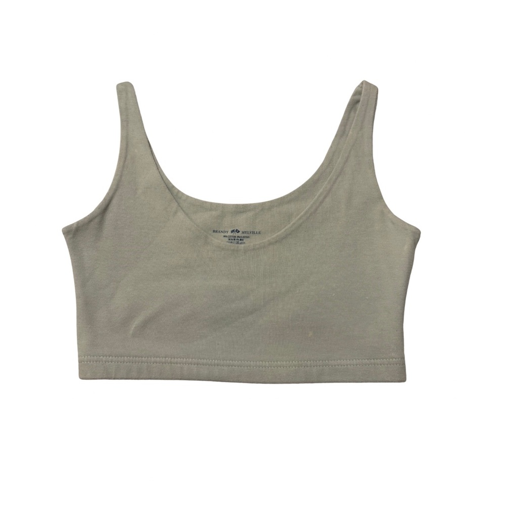 Brandy Melville Mint Green Crop Top